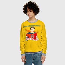 Свитшот мужской Evil Empire - Rage Against the Machine, цвет: 3D-меланж — фото 2