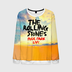 Мужской свитшот Hyde Park Live - The Rolling Stones