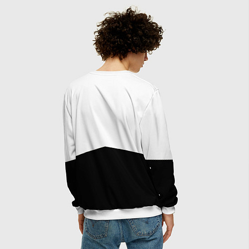 Мужской свитшот How Did We Get So Dark? - Royal Blood / 3D-Белый – фото 4