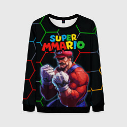 Мужской свитшот ММАРИО ММА Супер Марио Super Mario