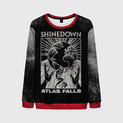 Свитшот мужской Atlas Falls - Shinedown, цвет: 3D-красный