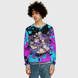 Свитшот мужской Грета Honkai star rail, цвет: 3D-меланж — фото 2