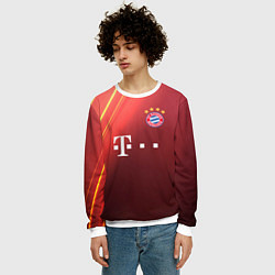 Свитшот мужской Bayern munchen T, цвет: 3D-белый — фото 2