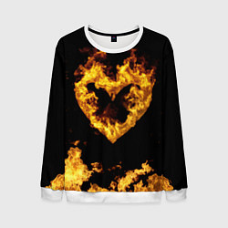 Мужской свитшот Fire Heart