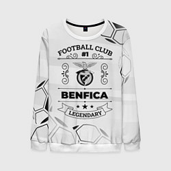Свитшот мужской Benfica Football Club Number 1 Legendary, цвет: 3D-белый