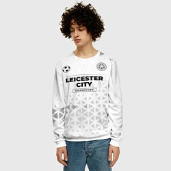 Свитшот мужской Leicester City Champions Униформа, цвет: 3D-белый — фото 2