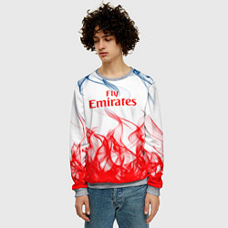 Свитшот мужской Arsenal пламя, цвет: 3D-меланж — фото 2