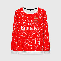 Свитшот мужской Arsenal fly emirates sport, цвет: 3D-белый