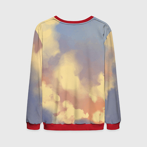 Мужской свитшот Асуна Юки - Sword Art Online / 3D-Красный – фото 2