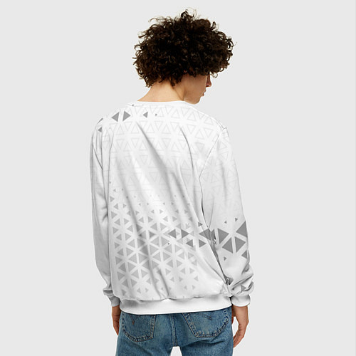 Мужской свитшот Leeds United Champions Униформа / 3D-Белый – фото 4