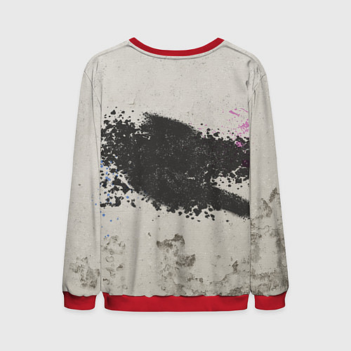 Мужской свитшот В чем твоя суперсила? HR / 3D-Красный – фото 2