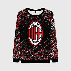 Свитшот мужской Ac milan фк милан, цвет: 3D-черный