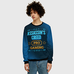 Свитшот мужской Игра Assassins Creed: PRO Gaming, цвет: 3D-черный — фото 2