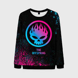 Свитшот мужской The Offspring Neon Gradient, цвет: 3D-черный