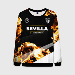 Свитшот мужской Sevilla Legendary Sport Fire, цвет: 3D-черный