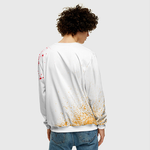 Мужской свитшот Алексей бесценен, а для всего остального есть Маст / 3D-Белый – фото 4