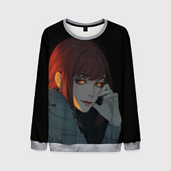 Свитшот мужской Макима - Человек-бензопила, цвет: 3D-меланж