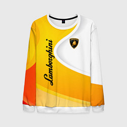 Свитшот мужской Lamborghini : sport, цвет: 3D-белый