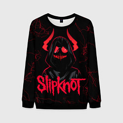 Свитшот мужской Slipknot - rock forever, цвет: 3D-черный