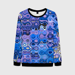 Свитшот мужской Blurring colors, цвет: 3D-черный