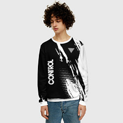 Свитшот мужской Control Logo, цвет: 3D-белый — фото 2