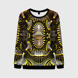 Мужской свитшот Трехмерный фрактал