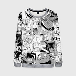 Мужской свитшот Да я паук и что с того pattern