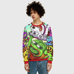 Свитшот мужской Pepes world, цвет: 3D-красный — фото 2