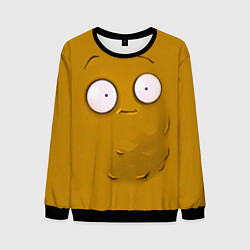 Свитшот мужской Plants vs Zombies Орешек, цвет: 3D-черный