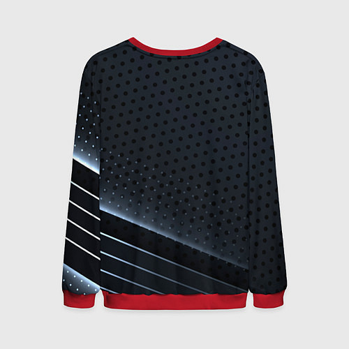 Мужской свитшот Acura карбон / 3D-Красный – фото 2