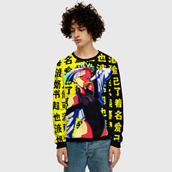 Свитшот мужской Люси из аниме Cyberpunk edgerunners, цвет: 3D-черный — фото 2
