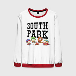 Свитшот мужской South park кострёр, цвет: 3D-красный