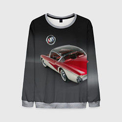 Свитшот мужской Buick Centurion - USA - Retro, цвет: 3D-меланж