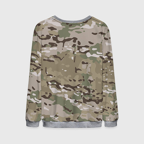 Мужской свитшот Камуфляж Multicam / 3D-Меланж – фото 2