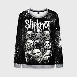 Свитшот мужской Slipknot Black, цвет: 3D-меланж