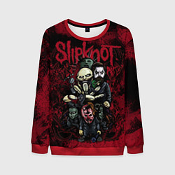 Свитшот мужской Slipknot art, цвет: 3D-красный