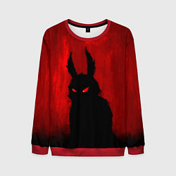 Свитшот мужской Evil Rabbit, цвет: 3D-красный