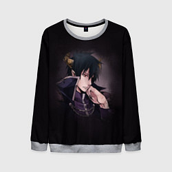 Свитшот мужской The Devil Is a Part-Timer, цвет: 3D-меланж