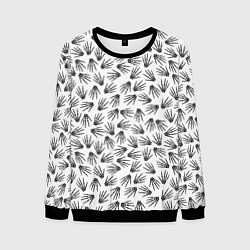 Мужской свитшот Ладонь скелета