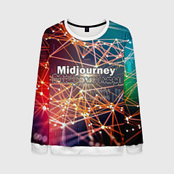 Мужской свитшот Midjourney neuronet