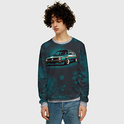 Свитшот мужской Golf Mk 1992, цвет: 3D-меланж — фото 2