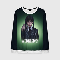 Мужской свитшот Wednesday green