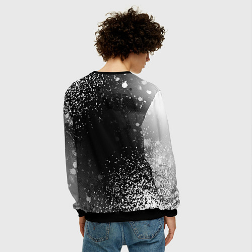 Мужской свитшот Я же Стас и этим всё сказано: на темном / 3D-Черный – фото 4