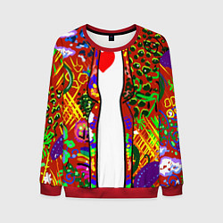 Свитшот мужской Одежда Тэхена, цвет: 3D-красный