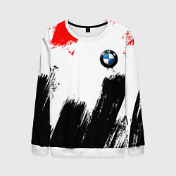 Свитшот мужской BMW art, цвет: 3D-белый