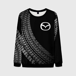 Мужской свитшот Mazda tire tracks