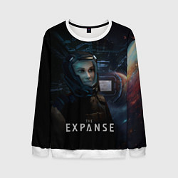 Свитшот мужской The expanse - Camina, цвет: 3D-белый