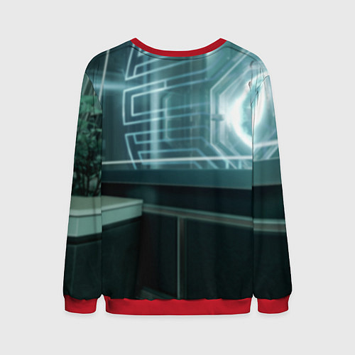 Мужской свитшот Дань Хэн в общем вагоне / 3D-Красный – фото 2