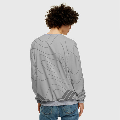 Мужской свитшот Форма Vici Gaming / 3D-Меланж – фото 4