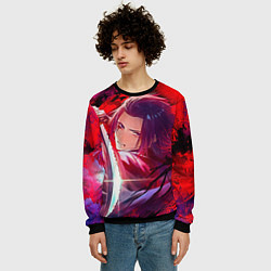 Свитшот мужской Сюгэн Ямада Асаэмон Адский рай, цвет: 3D-черный — фото 2